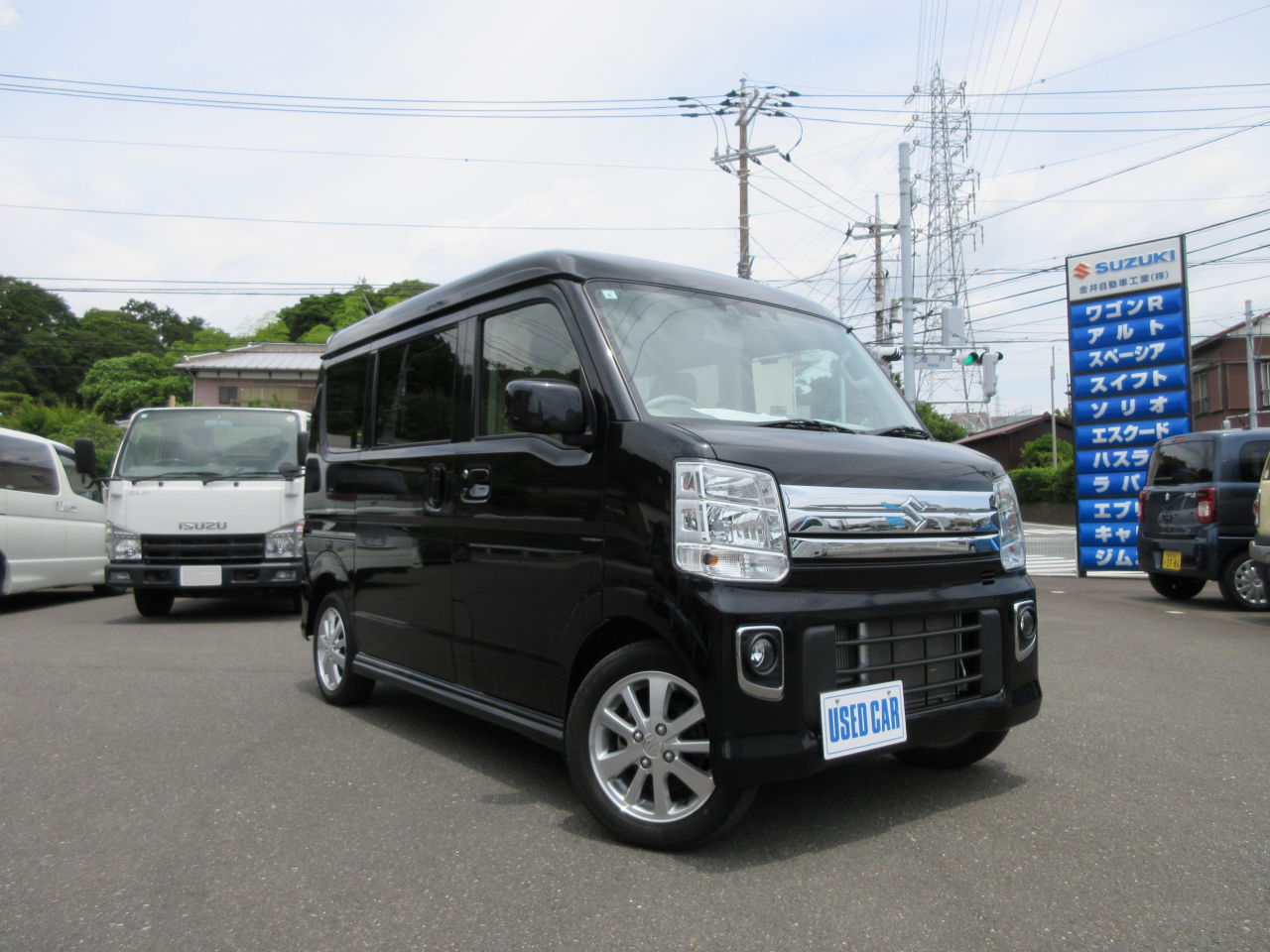 エブリイワゴンの中古車が入庫致しました！